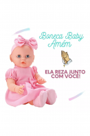 BONECA BABY AMÉM BEE TOYS