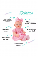 BONECA BABY AMÉM BEE TOYS