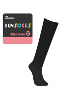 0501 Meia Fun Socks Fem Inf Cano Longo Cat. 000 Calc 2833 Modelo 002