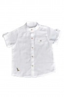 Camisa Sobral Branco Liso 14/16